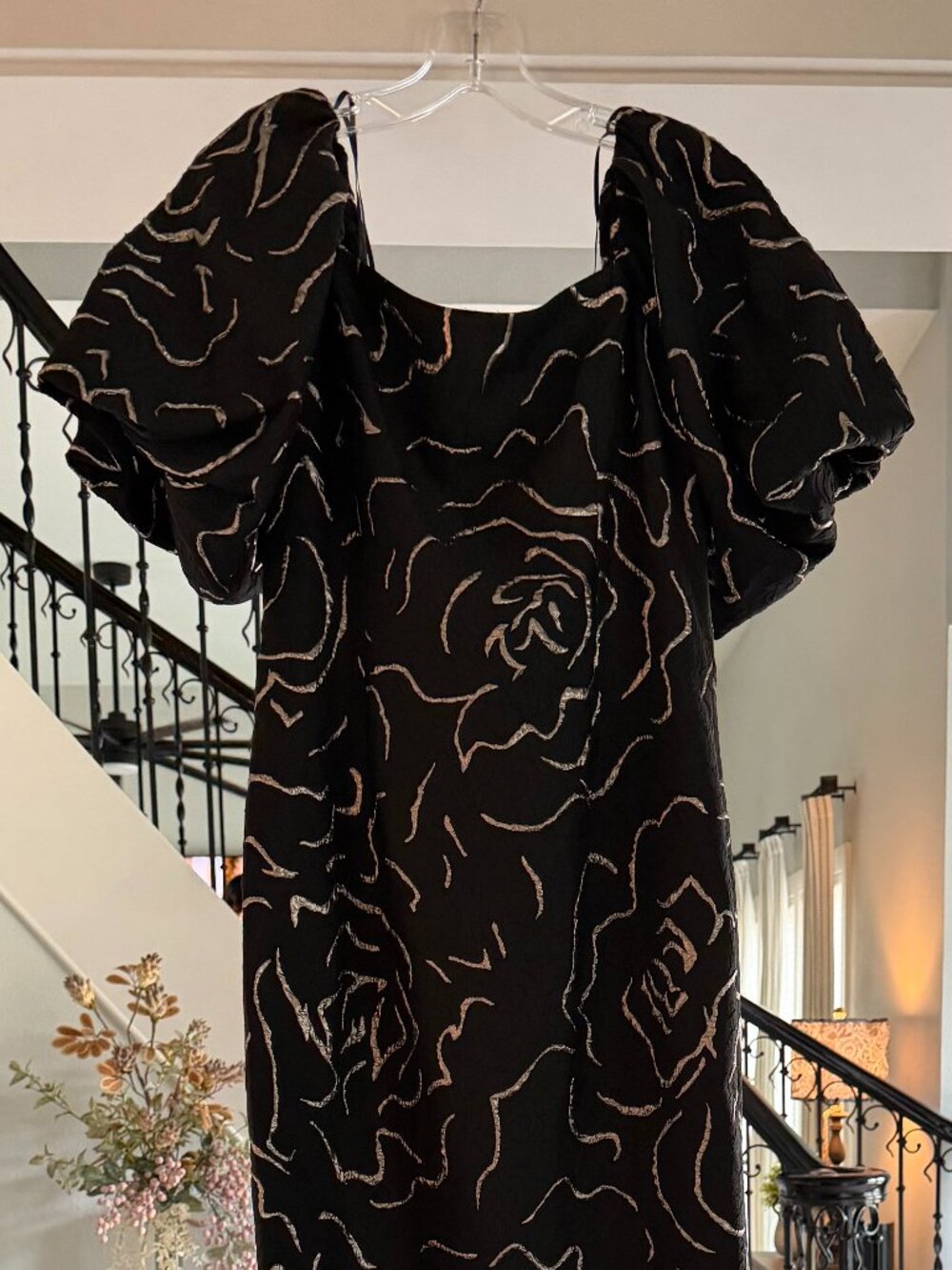 Teri Jon Black Formal Dress Sz 10 - worn once